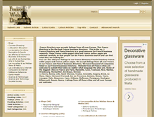 Tablet Screenshot of francewebdirectory.net